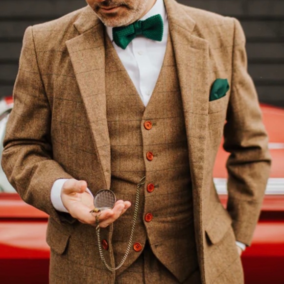 スーツ vintage VAN JAC 3piece suit setup em Van Jacket JAC Setup Suit Tailored Single Pants 3 Buttons